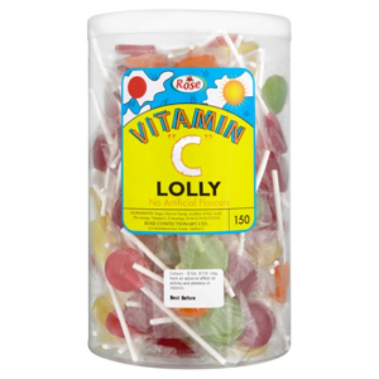 Picture of Vitamin C Lolly Rose  10c x150